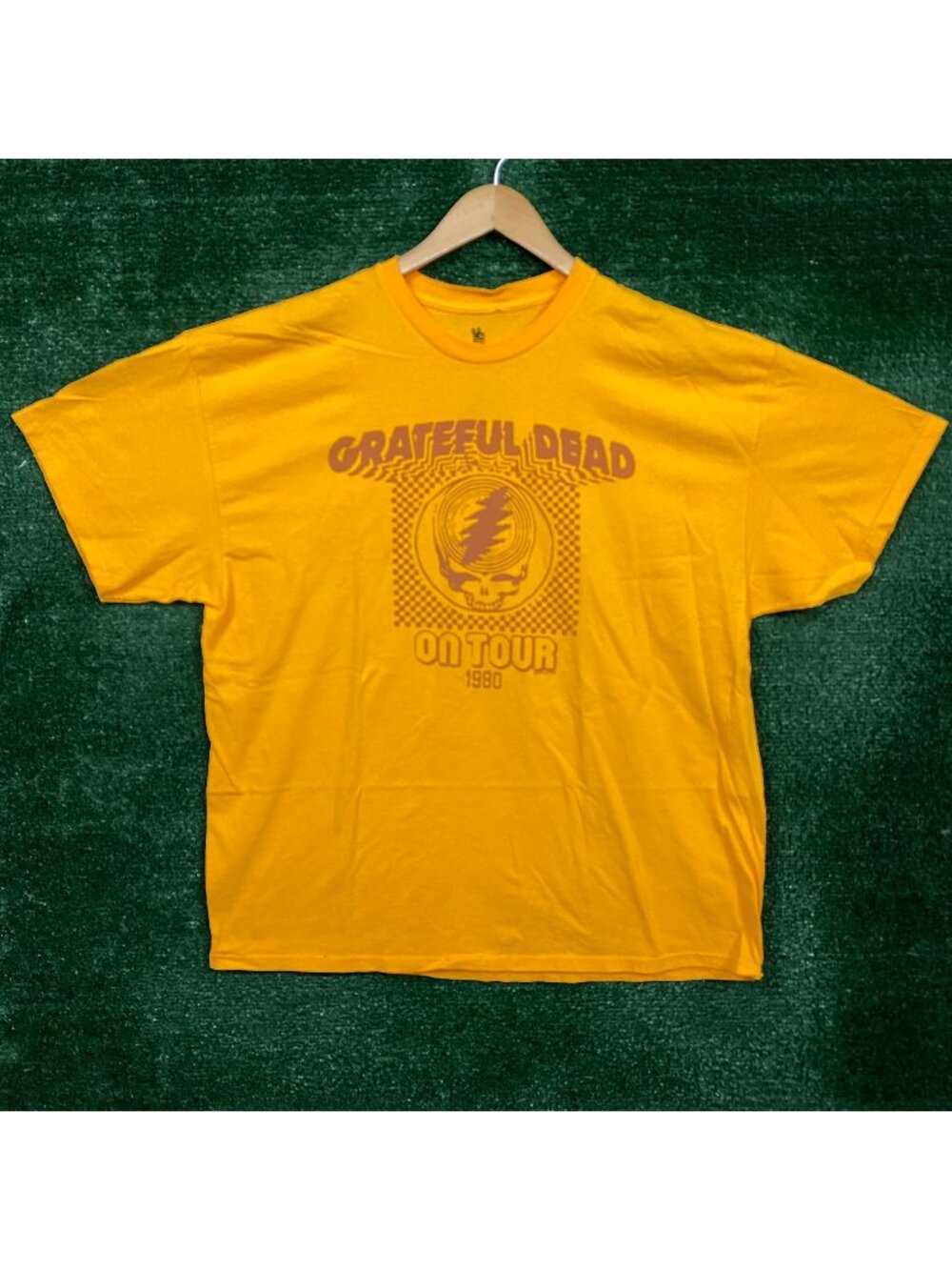Grateful Dead On Tour 1980 Rock Band T-Shirt Size Extra Large